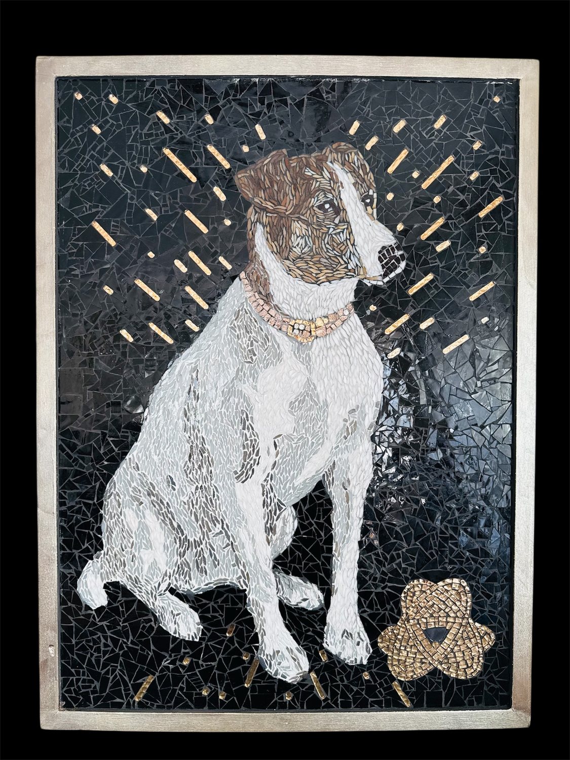 Time Traveller: You Are My Eternal, glass mosaic by Serçin Mezhepoğlu